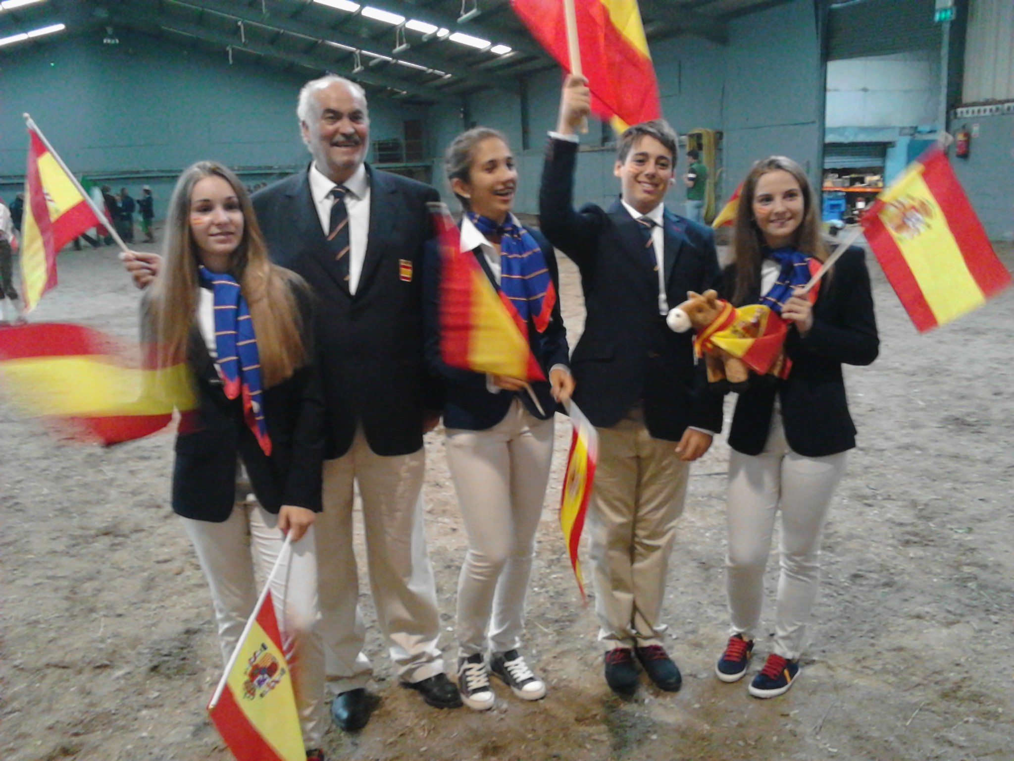El equipo Espa&ntilde;ol finaliza d&eacute;cimo en el Campeonato de Europa de Ponis celebrado en Millstreet (Irlanda)